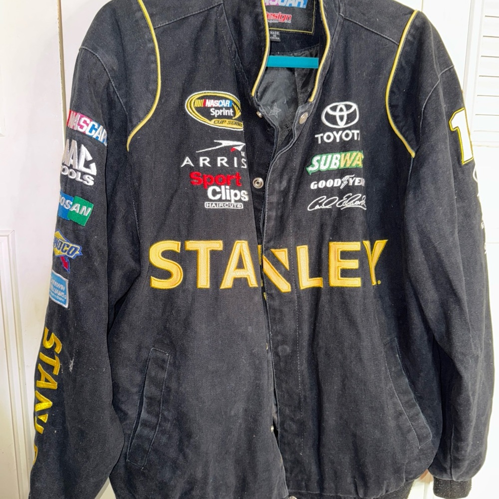 Stanley Black and Yellow Racing Jacket